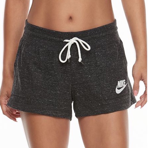 nike cotton grey shorts